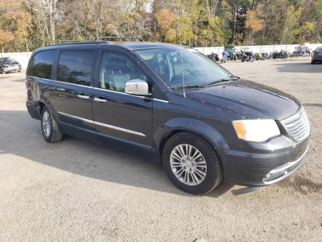 2C4RC1CG3DR708865 - 2013 CHRYSLER TOWN & COU TOURING L GRAY photo 4