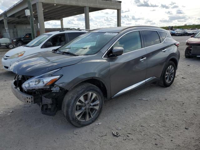 5N1AZ2MH2HN198385 - 2017 NISSAN MURANO S GRAY photo 1