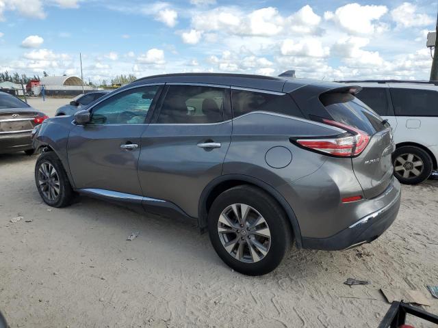 5N1AZ2MH2HN198385 - 2017 NISSAN MURANO S GRAY photo 2