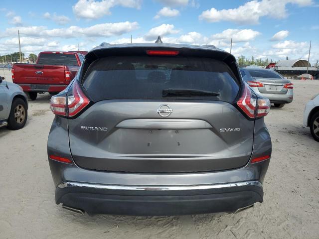 5N1AZ2MH2HN198385 - 2017 NISSAN MURANO S GRAY photo 6