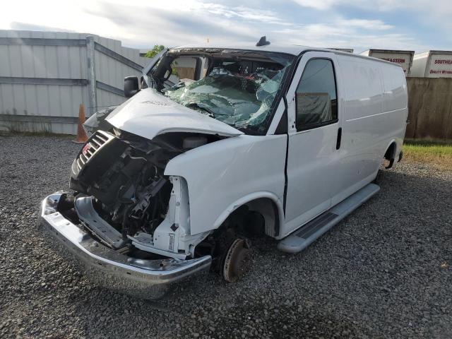 1GTW7AFPXM1307580 - 2021 GMC SAVANA G2500 WHITE photo 1