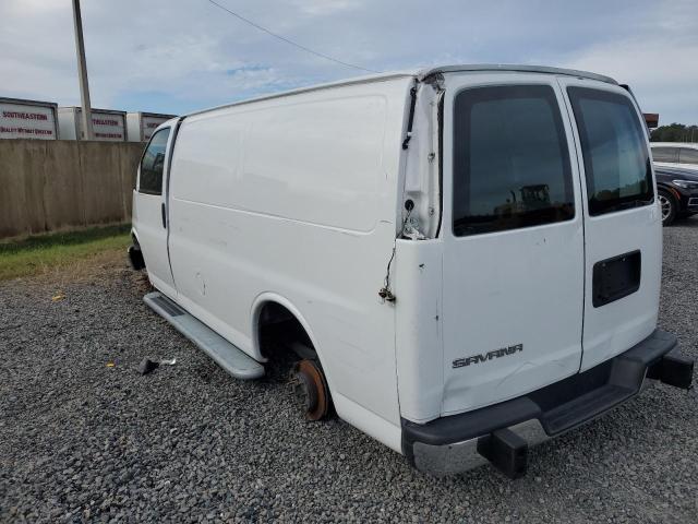 1GTW7AFPXM1307580 - 2021 GMC SAVANA G2500 WHITE photo 2