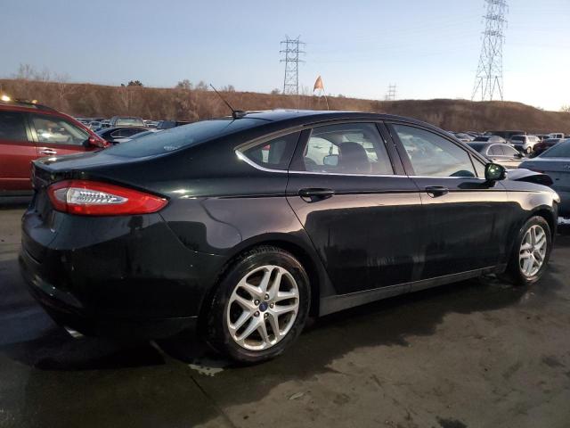 1FA6P0H78E5352766 - 2014 FORD FUSION SE BLACK photo 3