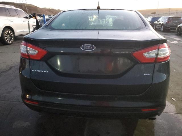 1FA6P0H78E5352766 - 2014 FORD FUSION SE BLACK photo 6