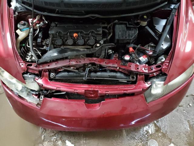 1HGFA16517L086817 - 2007 HONDA CIVIC LX BURGUNDY photo 11