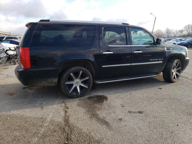 1GYFK66808R154200 - 2008 CADILLAC ESCALADE ESV BLACK photo 3