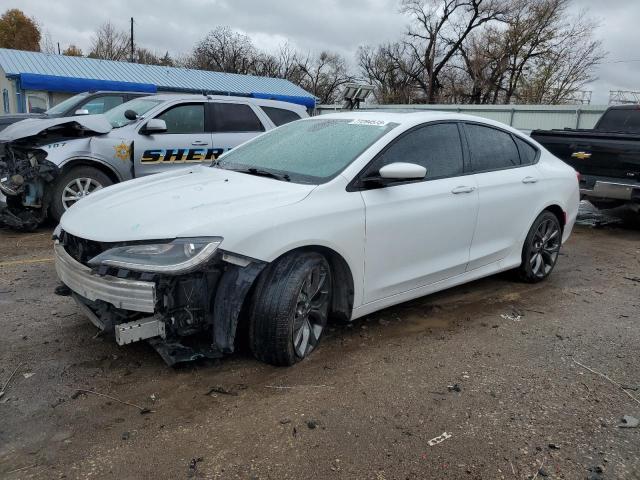 1C3CCCDG5FN589642 - 2015 CHRYSLER 200 S WHITE photo 1