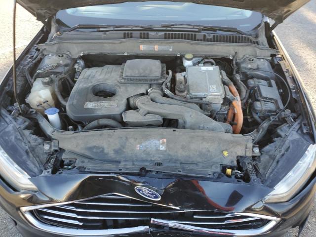 3FA6P0LU6KR255328 - 2019 FORD FUSION SE BLACK photo 11