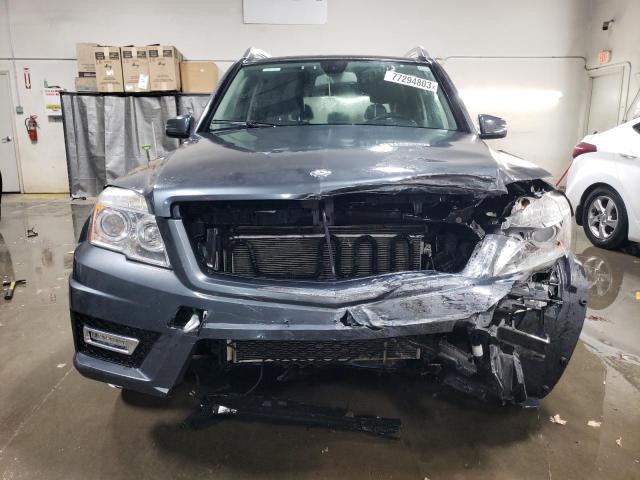 WDCGG8HB5CF845856 - 2012 MERCEDES-BENZ GLK 350 4MATIC GRAY photo 5