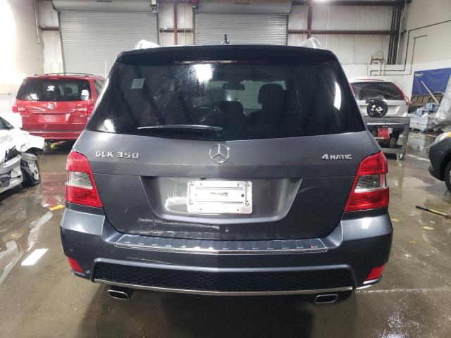 WDCGG8HB5CF845856 - 2012 MERCEDES-BENZ GLK 350 4MATIC GRAY photo 6