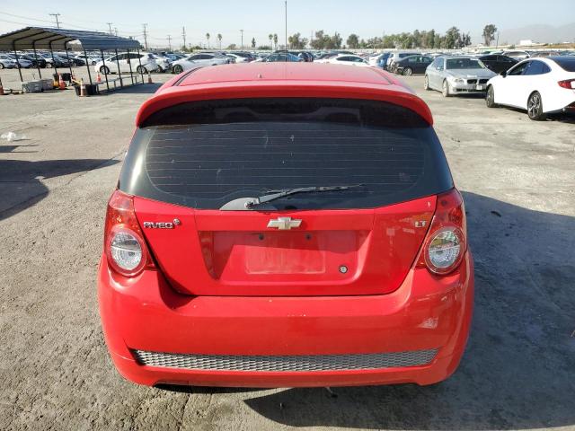 KL1TD6DE2BB123565 - 2011 CHEVROLET AVEO LS RED photo 6