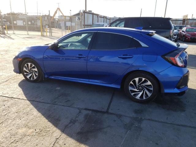 SHHFK7H2XJU427528 - 2018 HONDA CIVIC LX BLUE photo 2