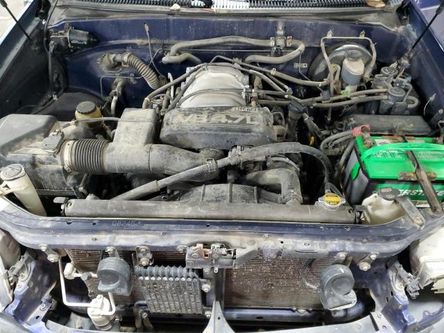 5TBRT34191S168536 - 2001 TOYOTA TUNDRA ACCESS CAB ლურჯი ფოტო 11