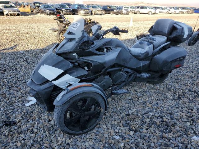 2BXREDD28NV000845 - 2022 CAN-AM SPYDER ROA F3-T BLACK photo 2