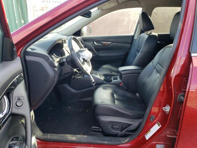 5N1AT2MV2KC798544 - 2019 NISSAN ROGUE S RED photo 7