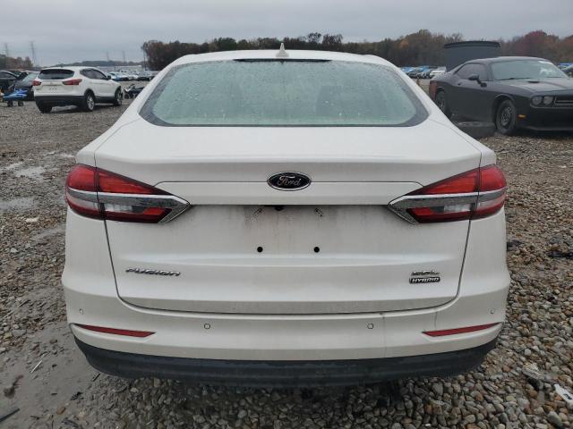 3FA6P0MU2LR225064 - 2020 FORD FUSION SEL WHITE photo 6