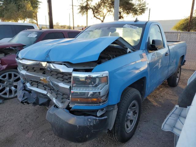 1GCNCNEH4HZ399592 - 2017 CHEVROLET SILVERADO C1500 BLUE photo 1