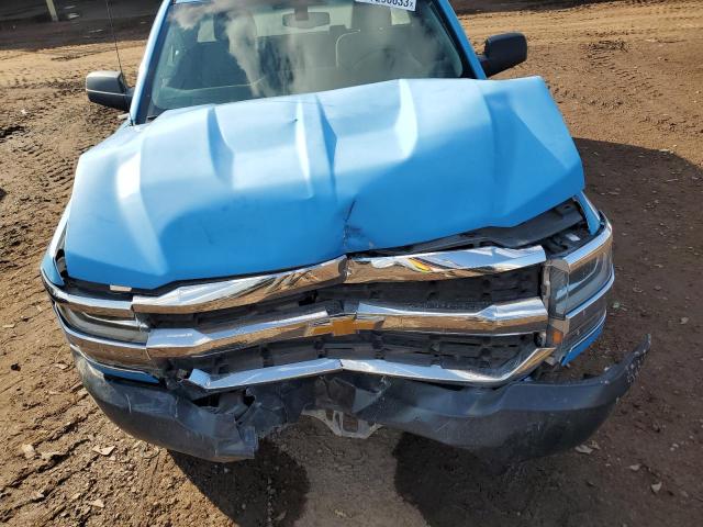 1GCNCNEH4HZ399592 - 2017 CHEVROLET SILVERADO C1500 BLUE photo 11