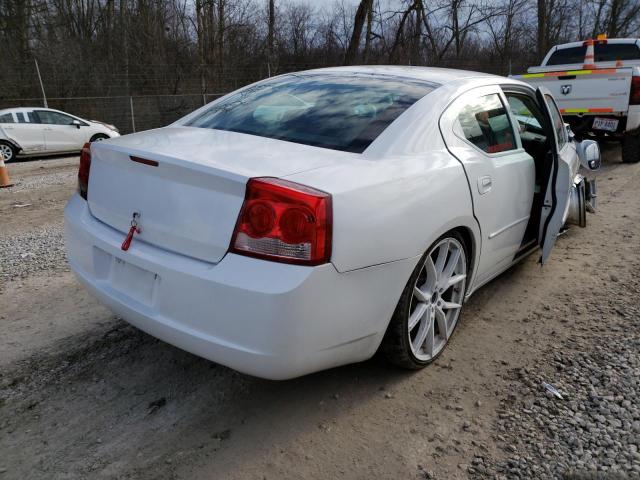 2B3CA4CV3AH293173 - 2010 DODGE CHARGER WHITE photo 3