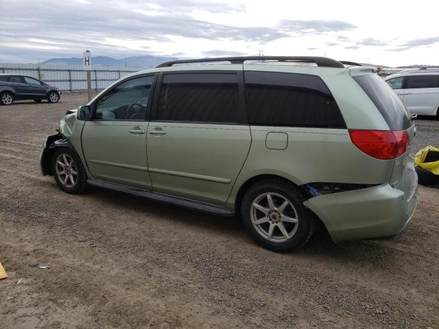 5TDZK22C19S254265 - 2009 TOYOTA SIENNA XLE GREEN photo 2