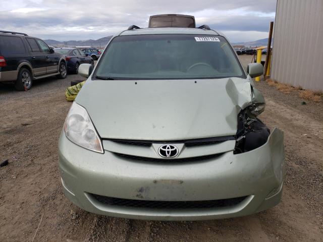 5TDZK22C19S254265 - 2009 TOYOTA SIENNA XLE GREEN photo 5