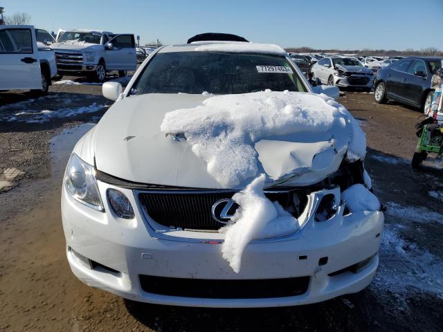 JTHBE96S970022546 - 2007 LEXUS GS 350 WHITE photo 5