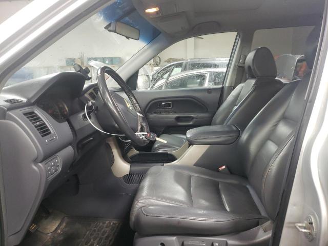 5FNYF18616B006156 - 2006 HONDA PILOT EX SILVER photo 7