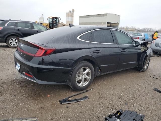5NPEG4JAXMH109039 - 2021 HYUNDAI SONATA SE 黑色 照片 3