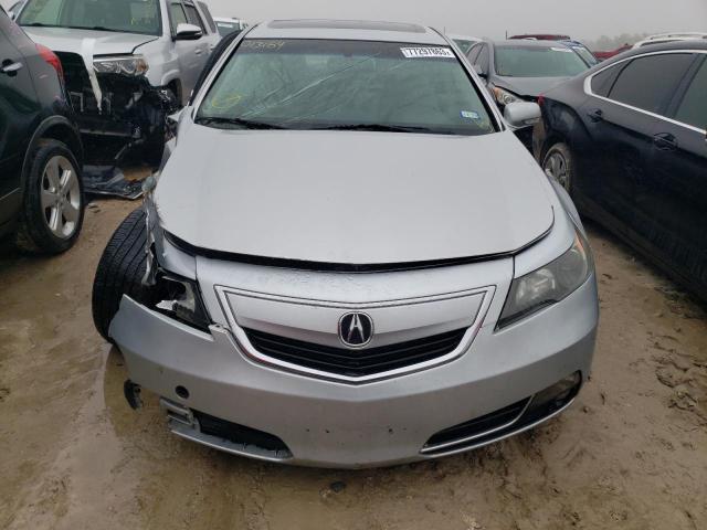 19UUA8F50CA013184 - 2012 ACURA TL SILVER photo 5