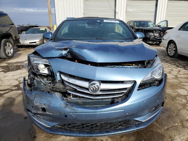 W04WT3N57GG081985 - 2016 BUICK CASCADA PREMIUM BLUE photo 5