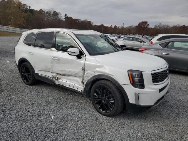 5XYP5DHC6LG094826 - 2020 KIA TELLURIDE SX WHITE photo 4