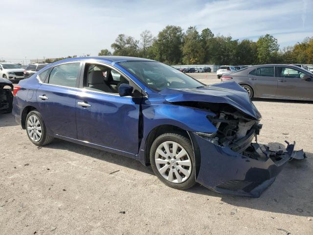 3N1AB7APXGY275090 - 2016 NISSAN SENTRA S BLUE photo 4