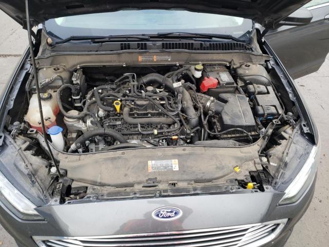 3FA6P0HD4LR112145 - 2020 FORD FUSION SE GRAY photo 11