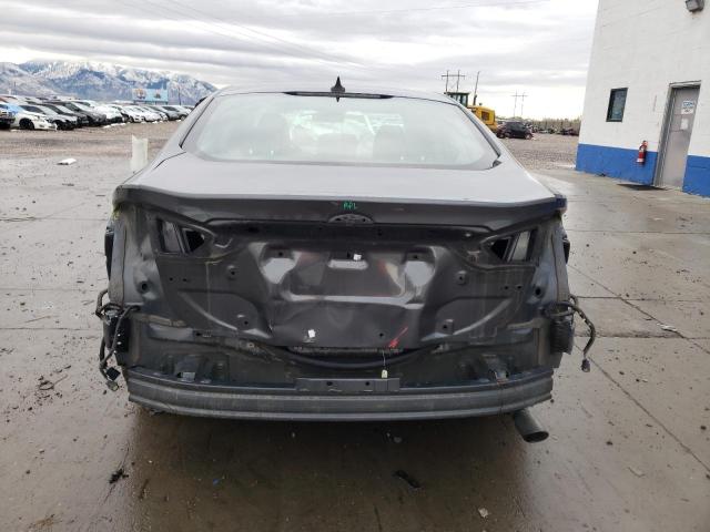 3FA6P0HD4LR112145 - 2020 FORD FUSION SE GRAY photo 6