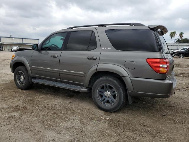 5TDZT38AX3S183759 - 2003 TOYOTA SEQUOIA LIMITED GRAY photo 2