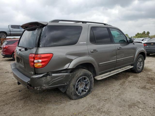 5TDZT38AX3S183759 - 2003 TOYOTA SEQUOIA LIMITED GRAY photo 3