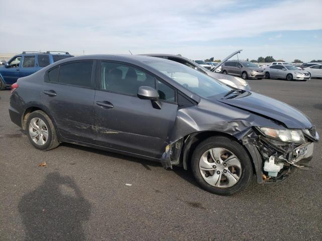 19XFB2F59DE263958 - 2013 HONDA CIVIC LX GRAY photo 4