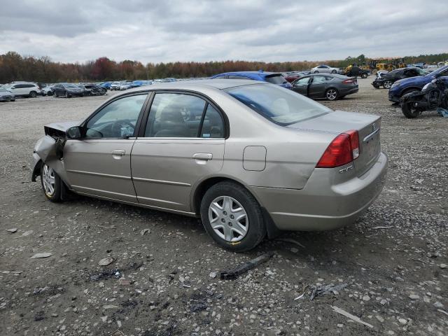 2HGES16513H528589 - 2003 HONDA CIVIC LX SILVER photo 2