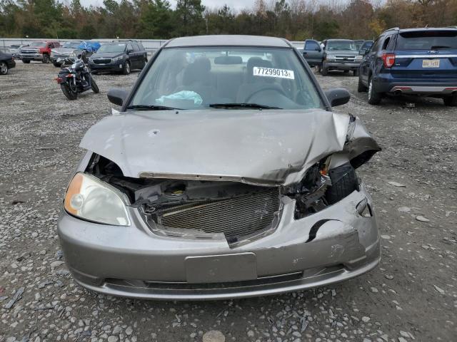 2HGES16513H528589 - 2003 HONDA CIVIC LX SILVER photo 5