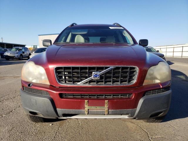 YV4CZ592261289161 - 2006 VOLVO XC90 BURGUNDY photo 5