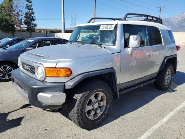 JTEBU11F970038029 - 2007 TOYOTA FJ CRUISER SILVER photo 1