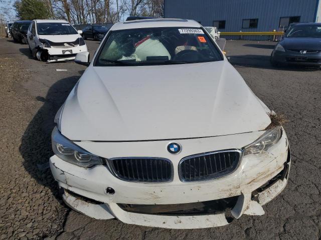 WBA3N7C53EF718562 - 2014 BMW 428 I WHITE photo 5