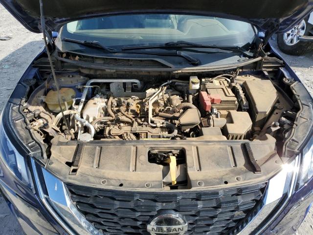 JN8AT3AA4MW004418 - 2021 NISSAN ROGUE S BLUE photo 12