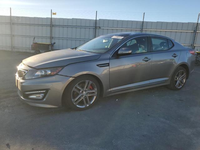 5XXGR4A6XDG112291 - 2013 KIA OPTIMA SX SILVER photo 1