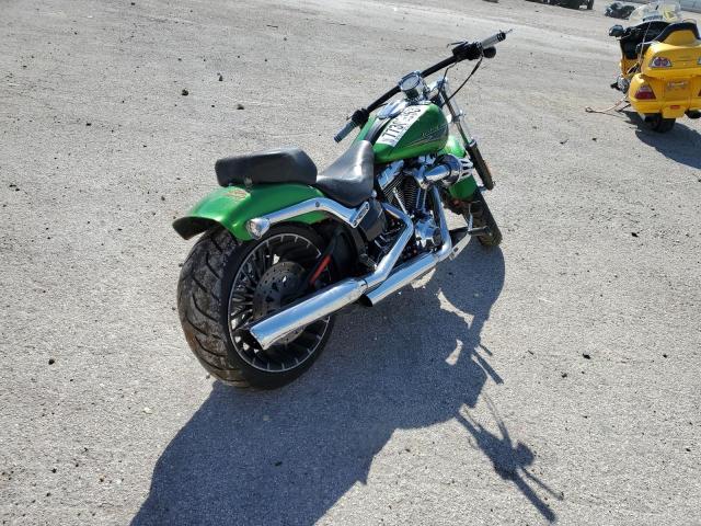 1HD1BFV19FB016289 - 2015 HARLEY-DAVIDSON FXSB BREAKOUT GREEN photo 4