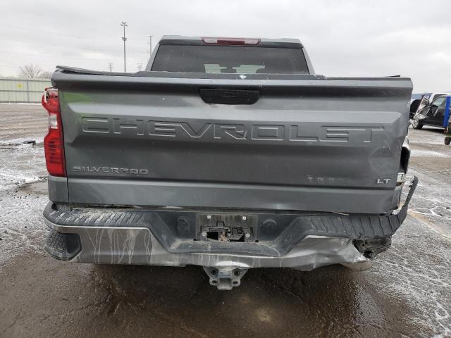 1GCPYJEK8MZ430206 - 2021 CHEVROLET 1500 SILVE K1500 LT GRAY photo 6