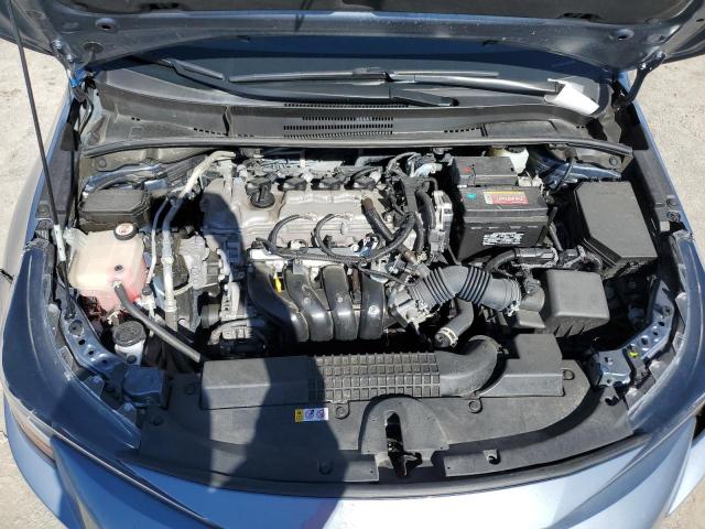 JTDFPMAE2MJ156421 - 2021 TOYOTA COROLLA XLE BLUE photo 11