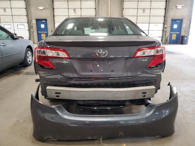 4T1BF1FK8DU711719 - 2013 TOYOTA CAMRY L GRAY photo 6