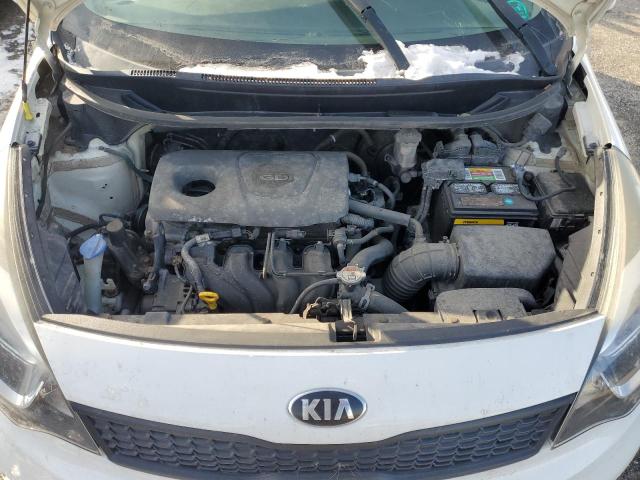 KNADM4A37H6005756 - 2017 KIA RIO LX WHITE photo 11