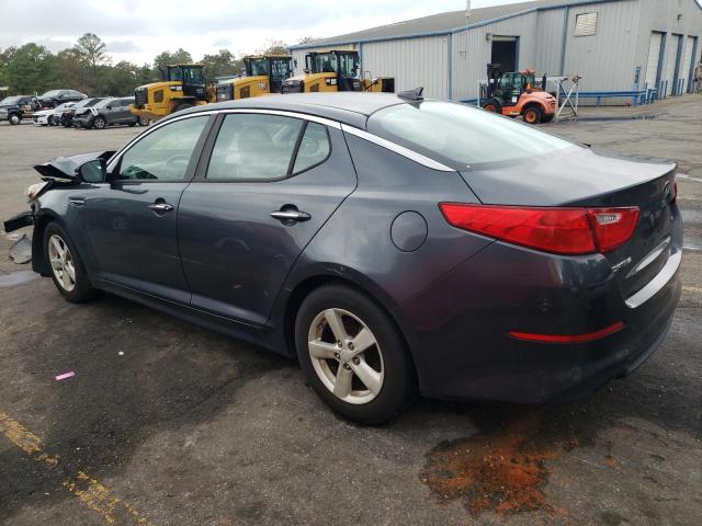 KNAGM4A72F5646638 - 2015 KIA OPTIMA LX GRAY photo 2